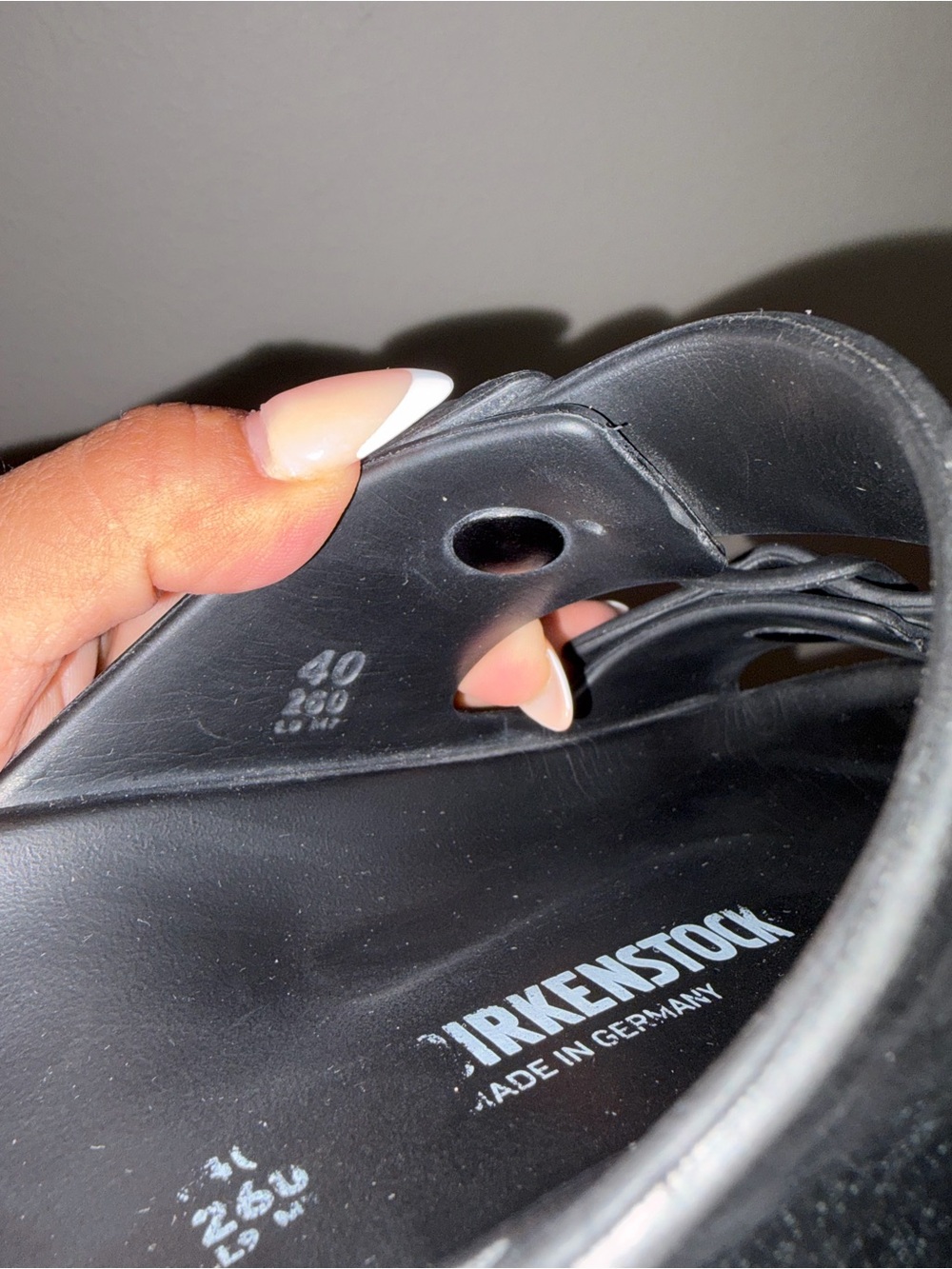 Birkenstock size 40/9 Essentials Ava Black Double-Strap Sandals - Picture 5 of 6